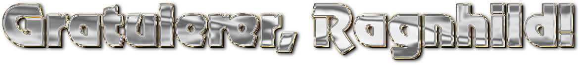 Gratulerer med dagen, Ragnhild!